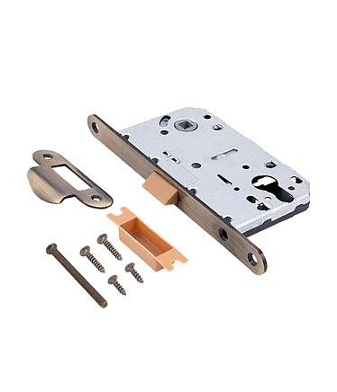 Замки Замок CODE DECO 5300P CYL AB бронза под цилиндр пластиковый язычок 